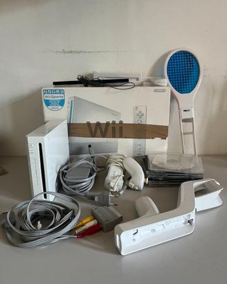 Console Nintendo Wii + 10 giochi + Controller