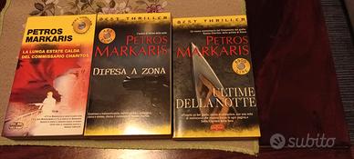 3 libri thriller di PETROS MARKARIS