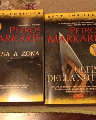 3 libri thriller di PETROS MARKARIS