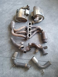 Scarico Porsche GT3 mk1, cerchi 18,distanziali 5mm