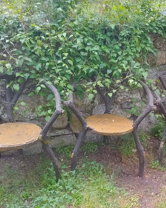 sedute da giardino  - regalasi