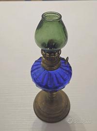 LAMPADA AD OLIO VINTAGE DA COLLEZIONE