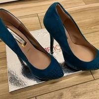 Yamamay scarpe tacco décolleté pump pelle