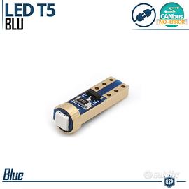 Lampadina LED T5 CANbus Professionale Luce Blu