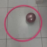 ginnastica ritmica palla e hula hoop