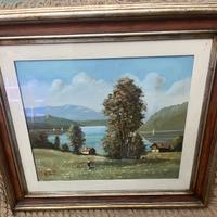 Giuseppe servoli quadro olio su tela