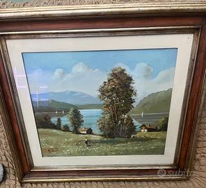 Giuseppe servoli quadro olio su tela