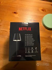 Lampada LED nera NETFLIX