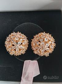 orecchini con brillantini 