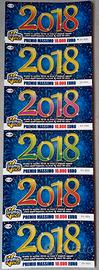 Gratta e vinci nuovi " 2018 "