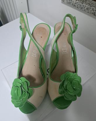 Sabot donna con zeppa tg.40