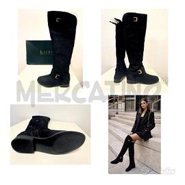 STIVALI D RALPH LAUREN NERI 38 NUOVI