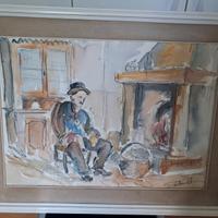 acquarello pittore friulano  Snaidero