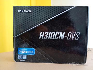 SCHEDA MADRE ASROCK H310CM-DVS 9GEN SOCKET 1151