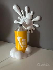 Lampada 3d bomboletta spray Nike