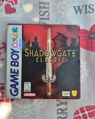 Shadowgate Classic Game Boy Color COMPLETO