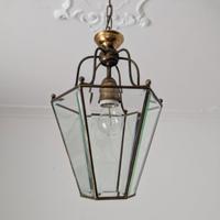 lampada a sospensione - Bronzo - Cristallo molato