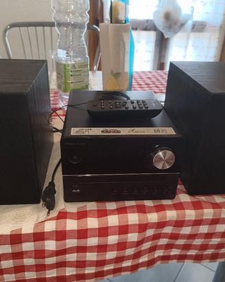 Mini hi fi Pioneer mod. X-EM16 con telecomando 