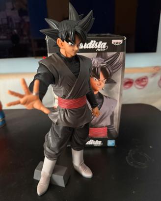 Black goku figure dragon ball grandista banpresto