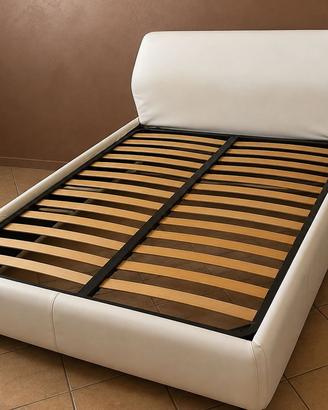Letto completo di rete e materasso
