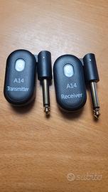 trasmettitori wireless chitarra/basso 