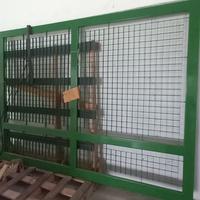 cancello scorrevole col. verde