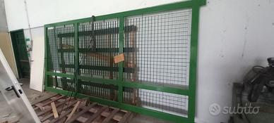 cancello scorrevole col. verde