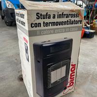 STUFA INFRAROSSI CON TERMOVENTILATORE