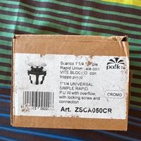 Piletta di scarico clik clak Paffoni NUOVA