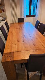 Devina Nais Tavolo 250x110 in legno massello