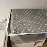 Fasciatoio 90x90. con ricambi fodere cuscino