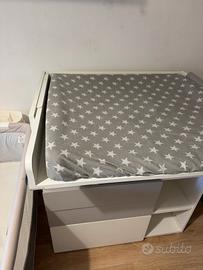 Fasciatoio 90x90. con ricambi fodere cuscino