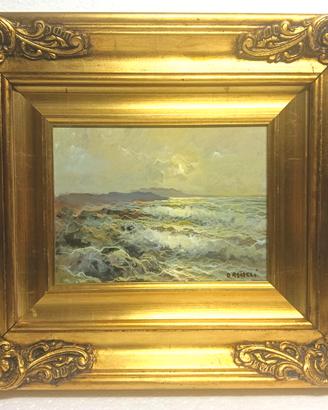ORSUCCI Livorno 1946/2025 "Marina" Olio su Faesite