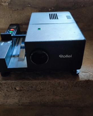 Proiettore rollei con telone