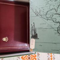 scatola rolex vintage completa