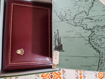 scatola rolex vintage completa