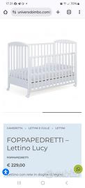 Foppapedretti lettino Lucy 