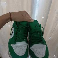 Nike Air Jordan 1 low pine green