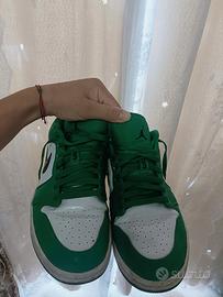 Nike Air Jordan 1 low pine green