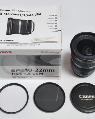 Zoom grandangolare Canon EF-S 10-22 mm