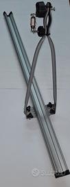 Set 4 Portabici (o singoli) in Alluminio con antif