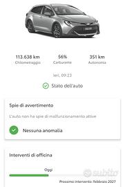 Toyota Corolla Hybrid 2.0"TREK"Garantita fino 2036