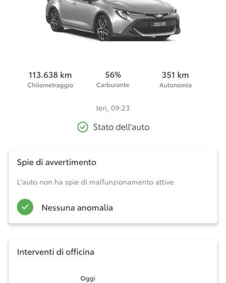 Toyota Corolla Hybrid 2.0 TREK Garantita fino 2036
