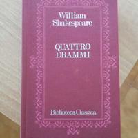 william shakespeare quattro drammi €1