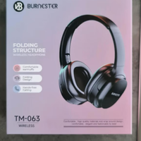 Cuffie wireless Burnester TM-063 nere