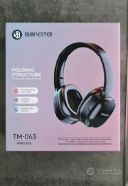 Cuffie wireless Burnester TM-063 nere