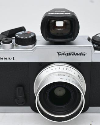 Voigtlander Bessa L con Mirino e Scopar 25mm F4