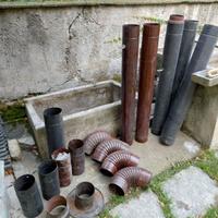 tubi stufa a legna e curve da 12 