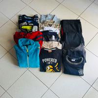 Lotto vestiti bambino 10 anni