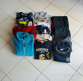 Lotto vestiti bambino 10 anni